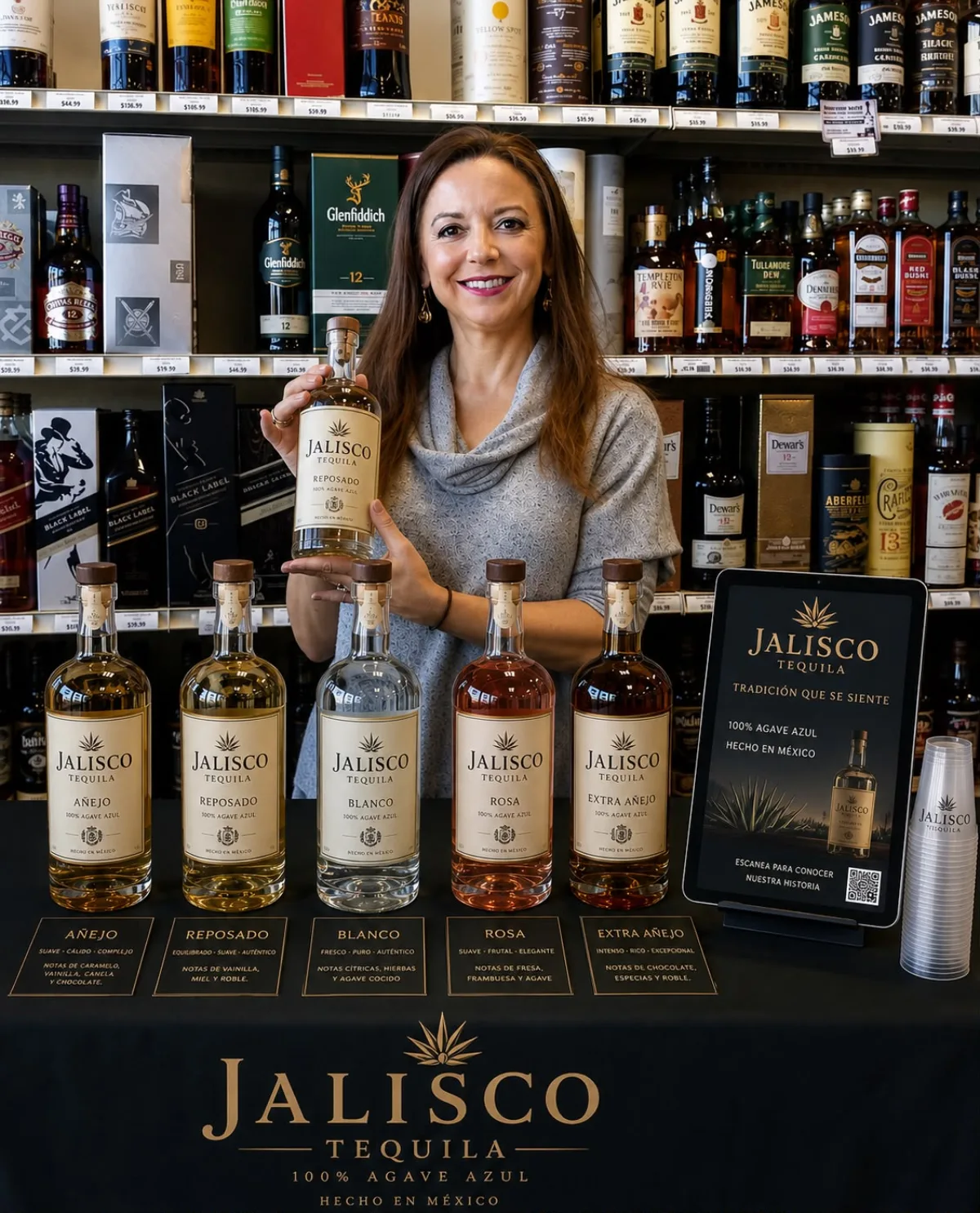 Degustación de tequila ejecutada por Impulso